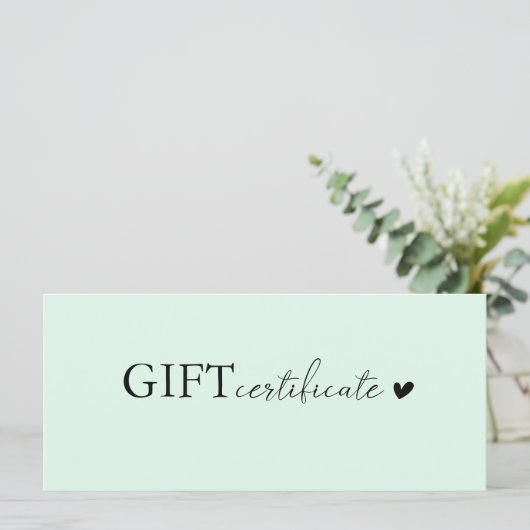 顧客固有のギフト券 (スタンド正面)