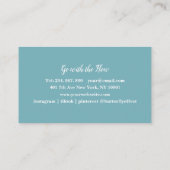 顧客固有の曼荼羅 名刺 (裏面)