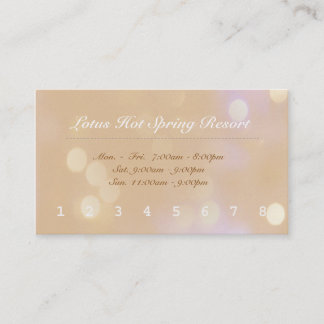 顧客報酬パンチカード ロイヤリティカード