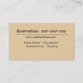 顧客報酬パンチカード ロイヤリティカード (裏面)