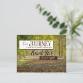 顧客感謝のポストカード - ビジネスジャーニー ポストカード (スタンド正面)