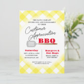 顧客感謝BBQパーティー 招待状 (スタンド正面)