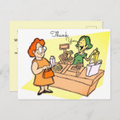 顧客気に ポストカード (正面/裏面)