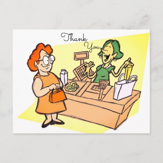 顧客気に ポストカード (正面)