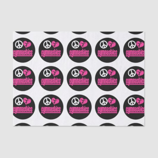 顧客用体操のティッシュペーパー 薄葉紙 (正面)