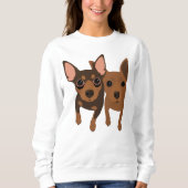 顧客用分Pinのスエットシャツ スウェットシャツ (正面)