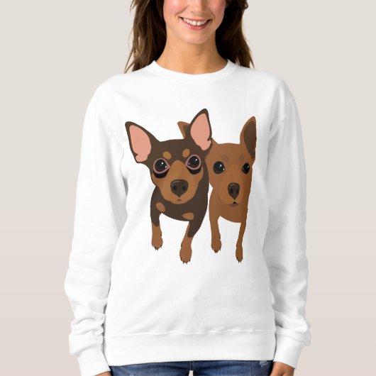 顧客用分Pinのスエットシャツ スウェットシャツ (正面)