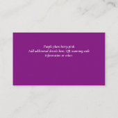 顧客VIP割引パッケージQRコードの作成 エンクロージャーカード (裏面)