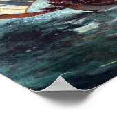 風が吹き上がる風の弱いホーマー ポスター (角)