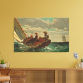 風が吹き上がる（風）1873-76 キャンバスプリント (インサイチュ (リビング))