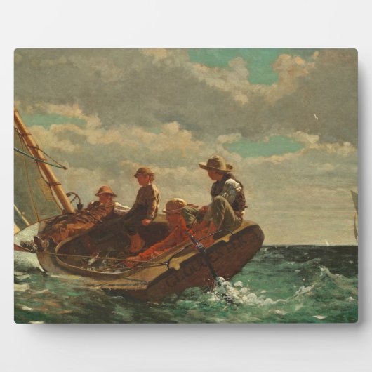 風が吹き上がる（風）1873-76 フォトプラーク (正面)