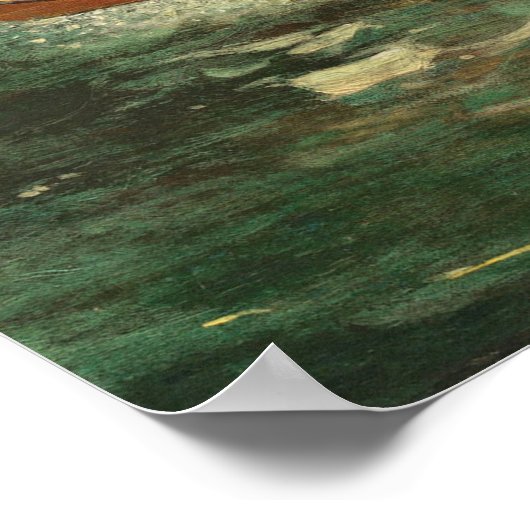 風が吹き上がる(風)1873-76 ポスター (角)