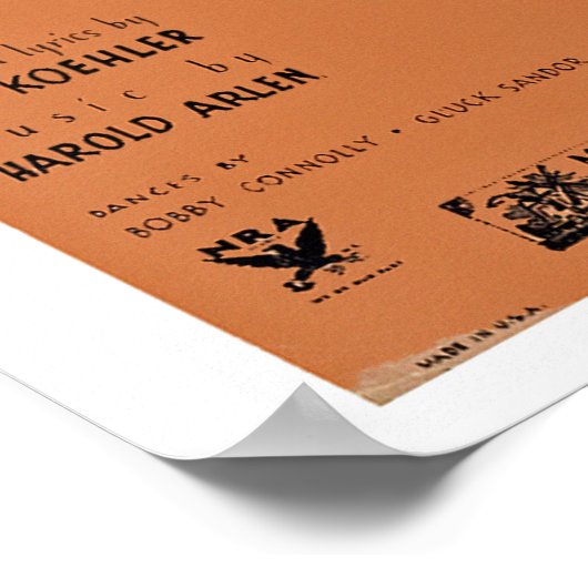 風が弱い ポスター (角)