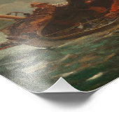 風が強いホーマー – 風を吹き上げる（風） フォトプリント            (角)