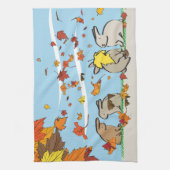 風が強い キッチンタオル (縦)