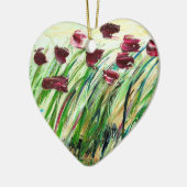 風が強い セラミックオーナメント (左)