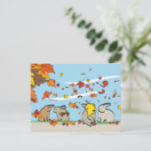 風が強い ポストカード (スタンド正面)