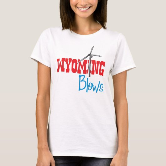 風が我々の縁に近いことを示す Tシャツ (正面)
