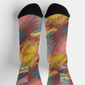 風が湖水を払う。 ソックス (上部)