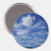 風が近づ吹くと～守護天使 マグネット (正面/裏面)