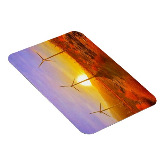 風で動く マグネット (右側)