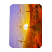 風で動く マグネット (縦)