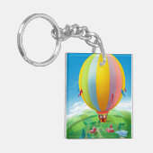 風で吹くこと キーホルダー (正面左)