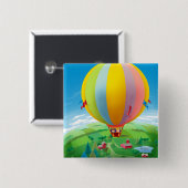 風で吹くこと 缶バッジ (正面&裏面)