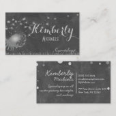 風で吹くタンポポ 名刺 (正面/裏面)