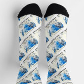 風で風が吹いてどこだ風力 ソックス (上部)