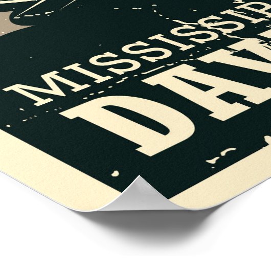 風と一緒に乗る – ヴィンテージ ポスター (角)