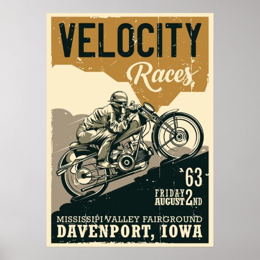 風と一緒に乗る – ヴィンテージ ポスター (正面)