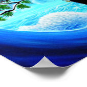 風と波の木の命のポスター ポスター (角)