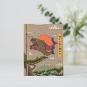 風と流れ鯉のぼり シーズンポストカード (スタンド正面)