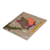 風と流れ鯉のぼり タイル (側面)