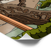 風と流れ鯉のぼり ポスター (コーナー)