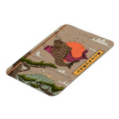 風と流れ鯉のぼり マグネット (左側)