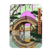 風と流れ鯉のぼり マグネット (縦)