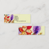 風と走ること スキニー名刺 (正面/裏面)