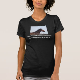 風と走ること Tシャツ