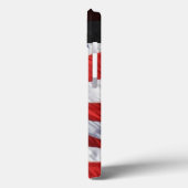 風になびく米国国旗 Case-Mate iPhoneケース (裏面 / 左)