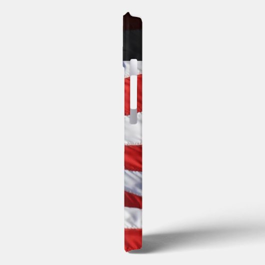 風になびく米国国旗 Case-Mate iPhoneケース (裏面 / 左)