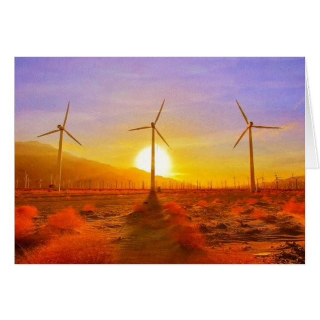 風によって動力を与えられる (正面横)