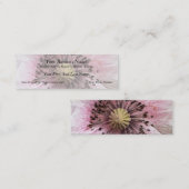 風によって吹かれるケシ スキニー名刺 (正面/裏面)