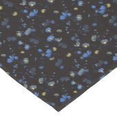 風によって吹かれる花パターン ショートテーブルランナー (コーナー)