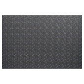 風によって吹かれる花パターン ファブリック (ヤード)