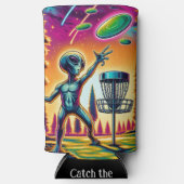 風に乗る |エイリアンディスクゴルフ スリム缶クーラー (正面)