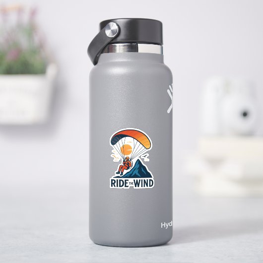 風に乗る シール (HydroFlask)