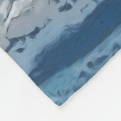 風に乗る – Skateboarderポスター フリースブランケット (角)