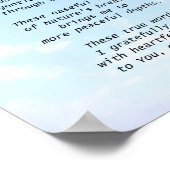 風に向かって ポスター (角)